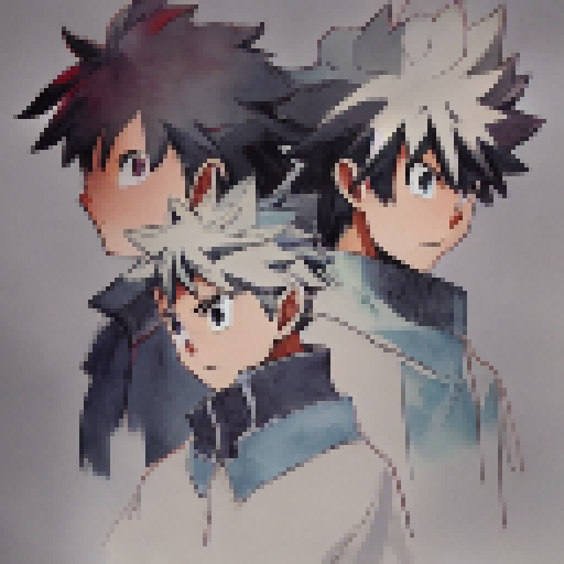 Gon, Killua and Hisoka joined Demon Slayer Corps alongside with Tanjiro Kamado vs Kibutsuji Muzan