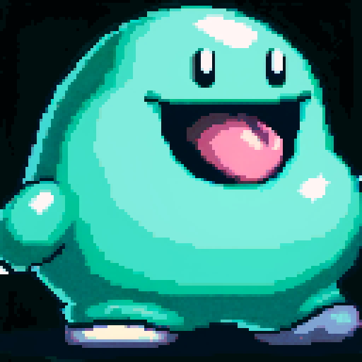 very clear pixel art character high resolution