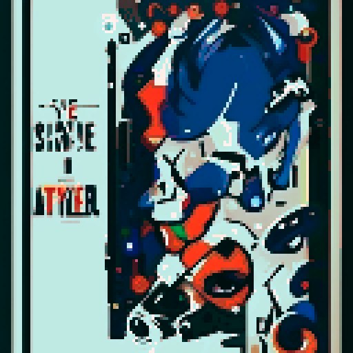 futurism, blue horse, art