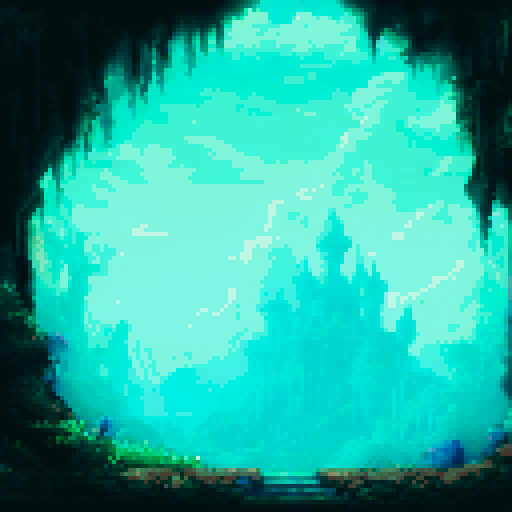 a fantasy kitchen with a lot of delicious food and candies 