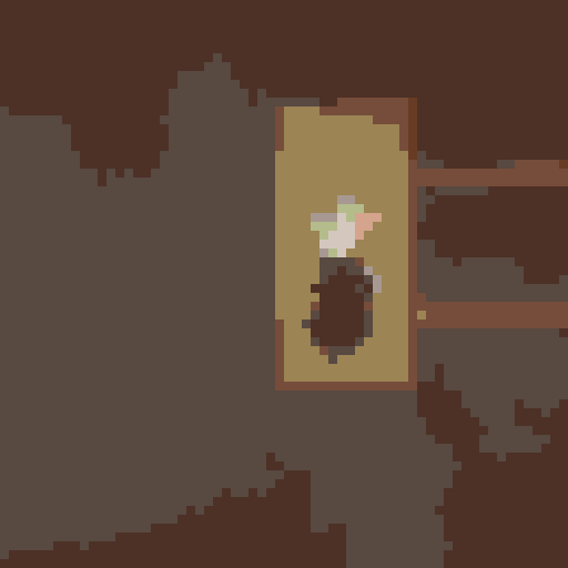 small fantasy icon of light cavalry for use in a fantasy wargame, background of icon is color #9c8454