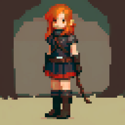 the main character for a top down fantasy rpg game. dark and bleak. apocalypse.