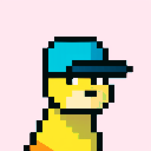 pixelated dog with microphone, studio setup, vibrant colors, retro aesthetic, 8-bit style, dynamic lighting, neon accents, geometric shapes, pixel art, sRGB