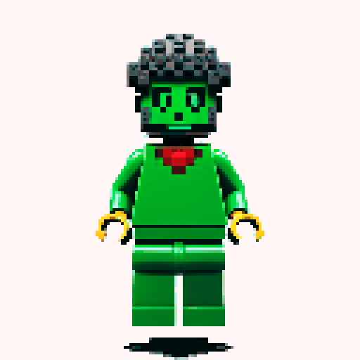 lego pixel, vibrant colors, blocky shapes, small plastic bricks, isometric perspective, retro video game, low resolution, 8-bit graphics, sharp edges, square grid, limited color palette, nostalgic feel, brick-built characters, iconic lego logo, digital recreation, detailed textures, crisp lines, simplified forms, nostalgic gaming vibes