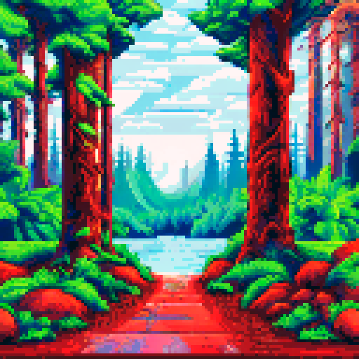 Pacific Northwest tress, some with snow