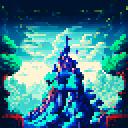 Medieval castle, towering under a dark, ominous sky, surrounded by a misty forest