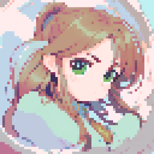 young girl, large round eyes, brown hair, brown eyes, wearing combat green army uniform, upper body close-up, transparent background, clean and detailed, game icon, centered composition, beautiful girl, long flowing hair, detailed eyes, slim figure, soft smile, round face