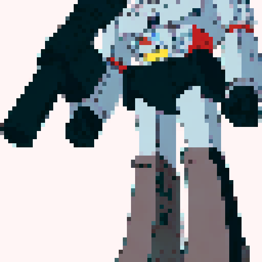 Large Grey Transforming robot