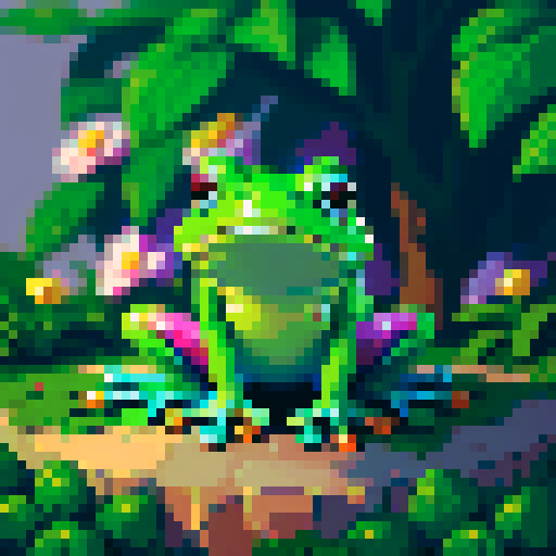a frog