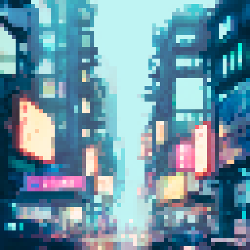 Blade runner city, cyberpunk, aetherpunk, cloudy, dark colors, neon lights
