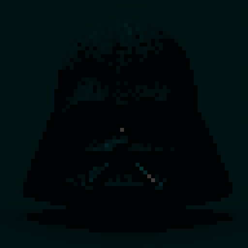 Darth Vader in a dark and obscure way in the dark ((extremely detailed and love deformations)) on the death star ((me extremely quality)) in 4k/8k detailed lighting and cinematic aspects