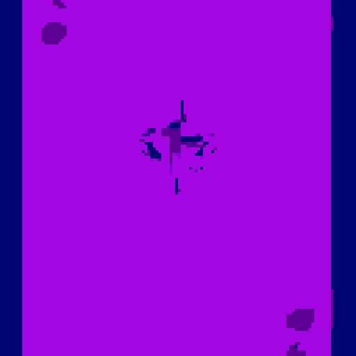 Create an amethyst gem in the center of the card