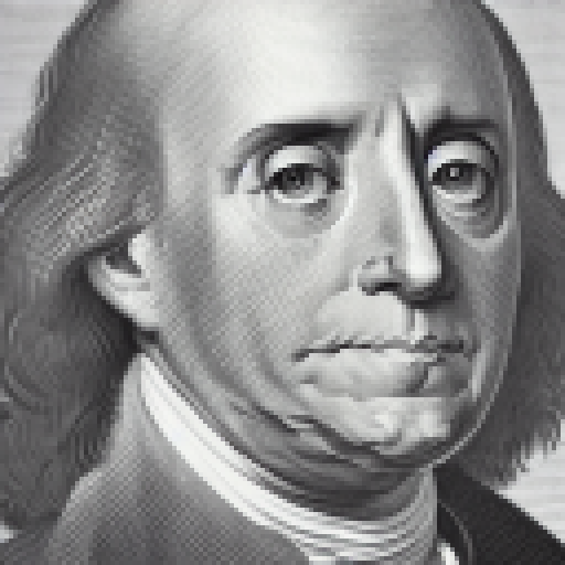 Googly-eyed Ben Franklin