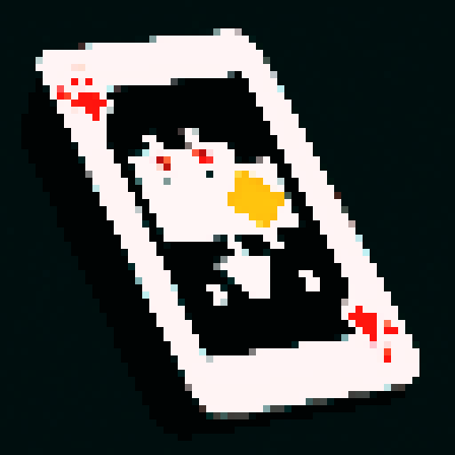 playing card with an up arrow action