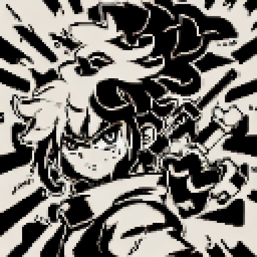 Shadowy rogue lurking in the neon-lit alleyway, sporting Yo-Hokki Style clothing and wielding a blade, ready to strike at any moment.