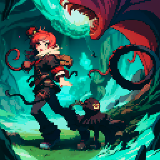 eyeball monster tentacles full-body