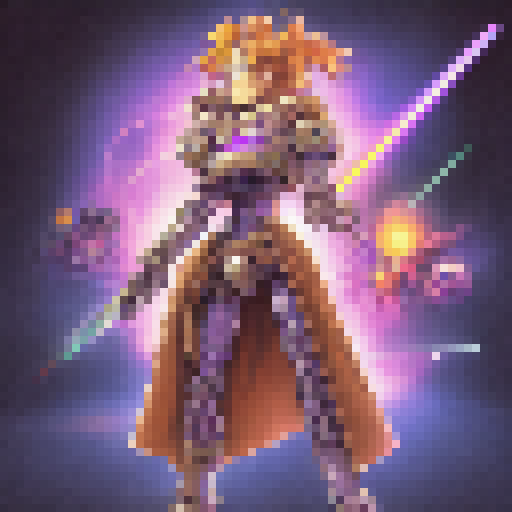 chrono trigger sprite, woman robot with laser sword