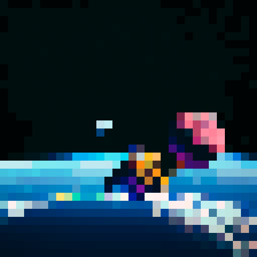 And asteroid in space