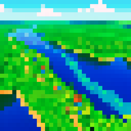 a river in the amazon