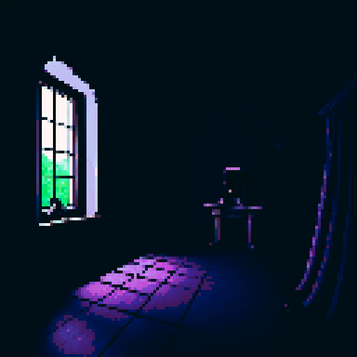 A room of a spooky castle