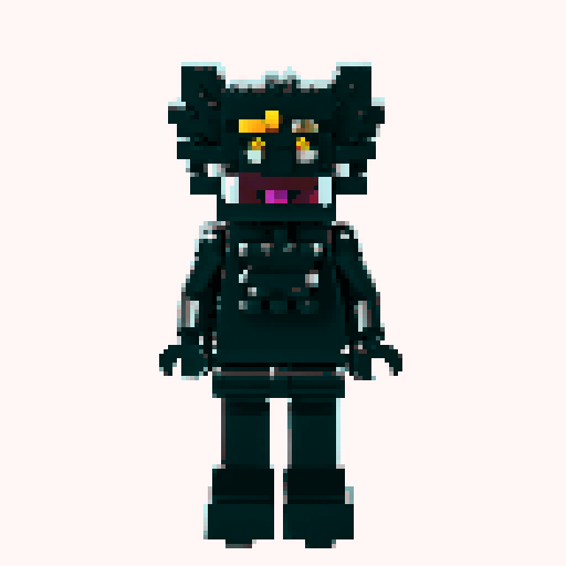 colorful pixel lego blocks arranged in a playful, vibrant composition, showcasing the intricate details and vibrant colors of pixel art in the sRGB color space