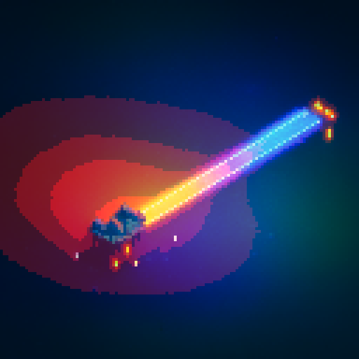 galaxy-themed, pixel art sword, vibrant colors, glowing stars, cosmic patterns, nebula swirls, shining meteorites, sparkling stardust, celestial engravings, lunar phases, astral energy, constellations, planetary textures