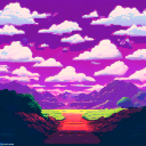 barren desert, clouds and little sky