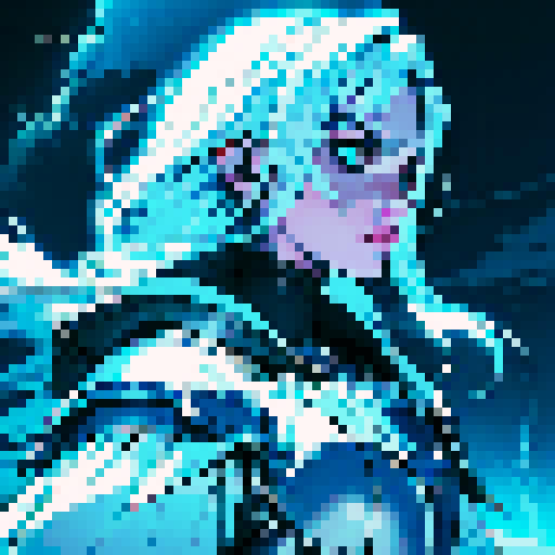 create a heavenly lightning element white skinned bulky death knight with a sapphire and yellow thunder inspired color palette. I need the knight to look like a very intimidating female.