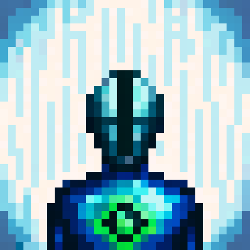 iron armour, game icon, 32x32 pixel art, sRGB, skill art, close up, portrait, metallic sheen, intricate engravings, battle-worn texture, menacing spikes, reflections of light, ornate helmet, riveted plates, vibrant color palette, realistic shadows