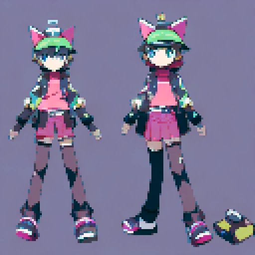 steampunk, drug dealer, cat girl