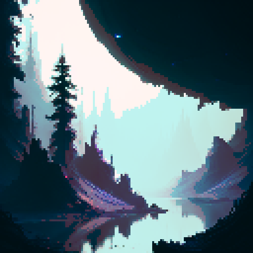 dark, mist-covered trees looming over a murky, winding river, with moss-covered rocks and twisted roots, all set in a fantasy RPG world