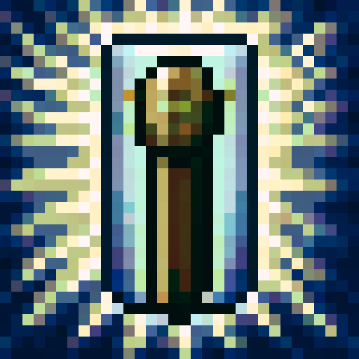 grenade launcher, game icon, 32x32 pixel art, sRGB, skill art, close up, portrait, fiery explosion, smoke trails, intense shadows, metallic barrel, intricate details, vibrant colors