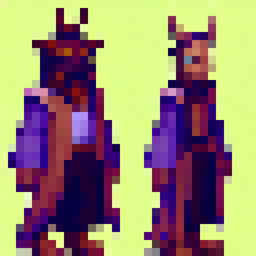 Pixelart NPCs for a cute and simple top down game