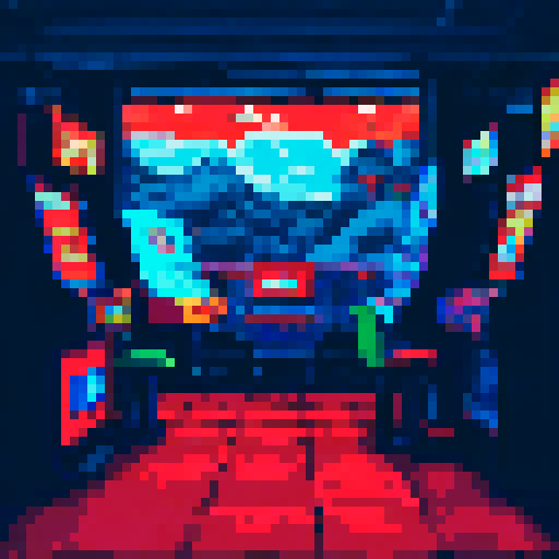 make a logo for an arcade, I want it to be an arcade machine by itself