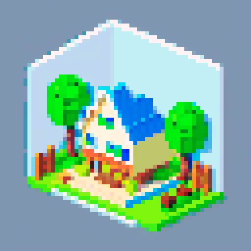 modern house in 2 storage