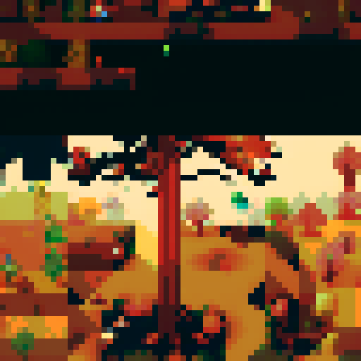spritesheet with a forest variant