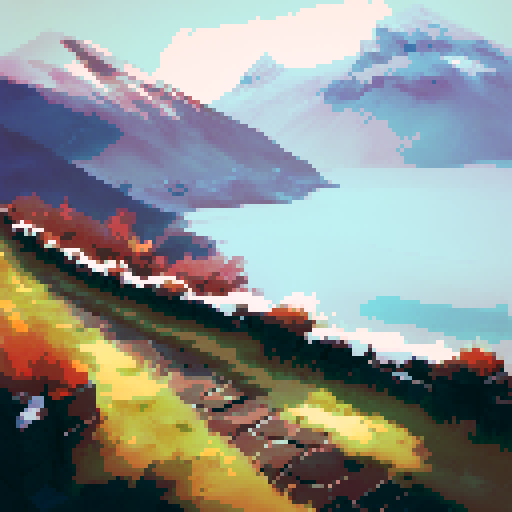 lonely landscape, Russian winter, hilly land, snow-covered, mountains in the background, landscape portrait