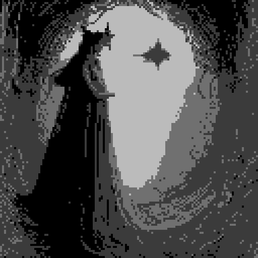 a fairy empress casting a spell illustration by Harry Clarke pixel art style high detail witchy ornate 