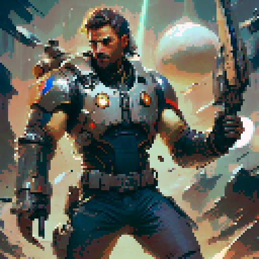 Make an upper-body portrait for the character in the reference image. 