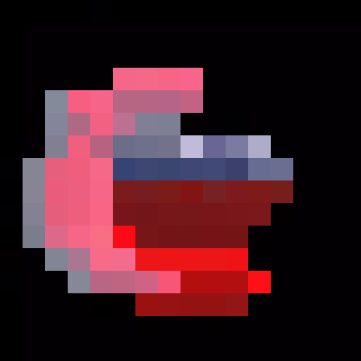 Fish pixel style
