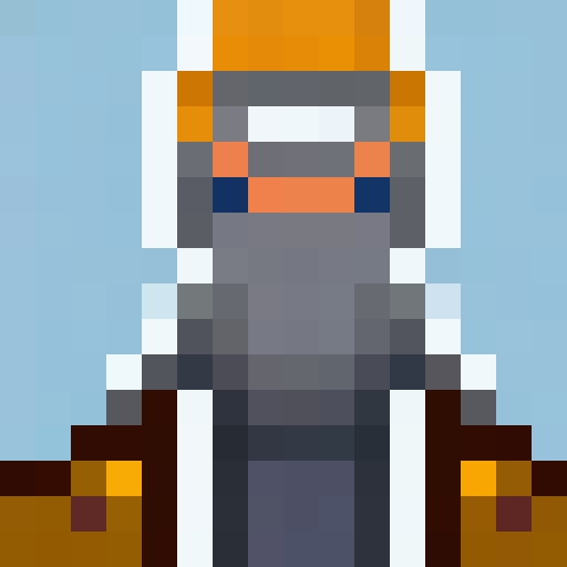 A sword with a wooden hilt, silver blade, and golden edge