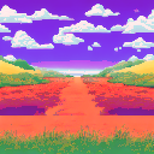 yellow grassland, no mountains, a few trees in background