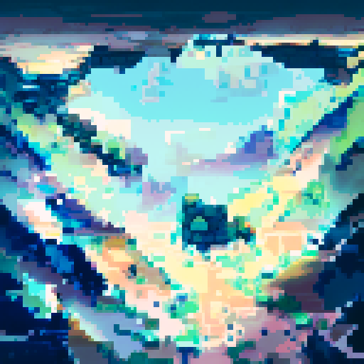 Futuristic cityscape built into a snowy mountain range, featuring a valley below and a portrait-style landscape, with sleek, metallic structures.