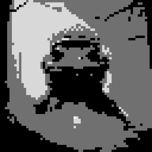 frog with vibrant green skin, shouting, standing on a moss-covered forest floor surrounded by towering ancient trees, with magical glowing mushrooms illuminating the scene