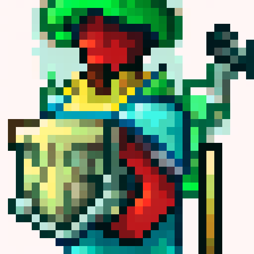 skill icon, thors hammer, flames, game icon, 32x32 pixel art, sRGB, skill art, close up, portrait