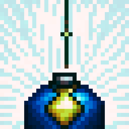 red amulet, game icon, 32x32 pixel art, sRGB, skill art, close up, portrait, vibrant colors, glowing effect, intricate design, metallic texture, embossed details, shadowed background, dynamic lighting, sharp edges, glossy finish