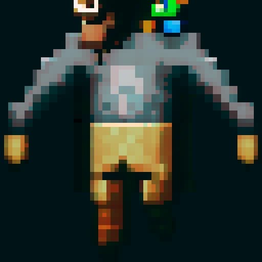 Make it sideways facing like the old platformer games