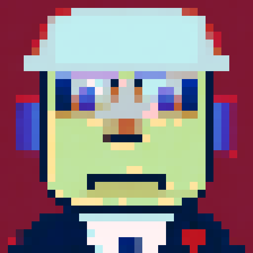 Fill canvas with a galaxy background using dark blues, purples, and stars. Place a white astronaut silhouette in the center of the canvas