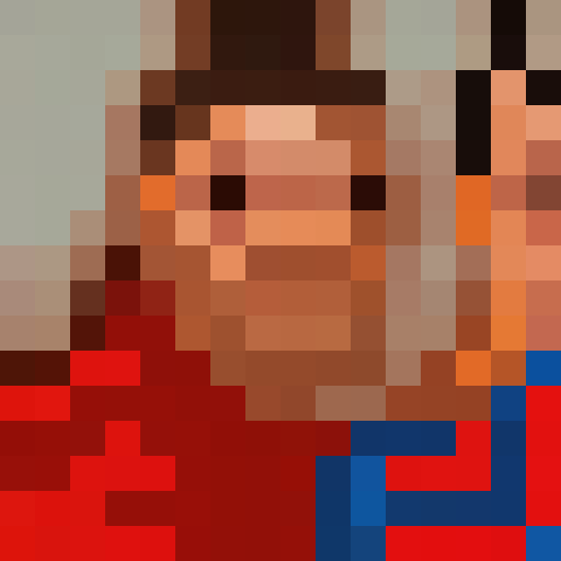 Andrew Tate and Tristian Tate in their Bugatti chiron, pixel art