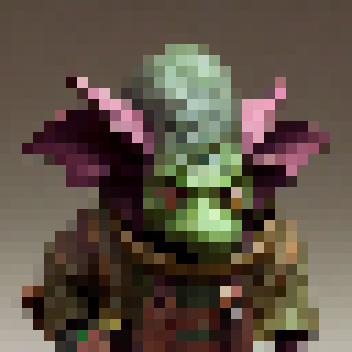 goblin paper miniature